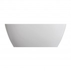 Omnires Siena M+ brīvi stāvoša vanna 161x81 cm, Gloss white 6