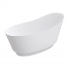 Omnires Neo M+ brīvi stāvoša vanna 158x72 cm, Gloss white