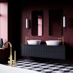 Omnires Neo M+ izlietne uz virsmas 60x36 cm, Matt white 5