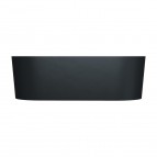 Omnires OVO M+ brīvi stāvoša vanna 160x75 cm, Matt Black Lava 5