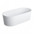 Omnires OVO M+ brīvi stāvoša vanna 160x75 cm, Matt White
