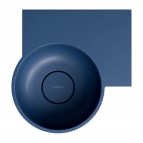 Omnires Ovo M+ izlietne 33x34 cm, labā puse, Matt midnight blue 4