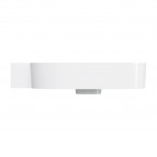 Omnires Ovo M+ izlietne 64x44 cm, kreisā puse, Gloss white 3