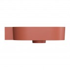 Omnires Ovo M+ izlietne 55x36 cm, kreisā puse, Matt terracotta 3