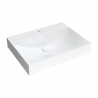 Omnires Naxos M+ izlietne 60x46 cm, Gloss white