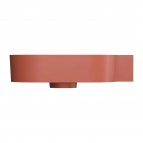 Omnires Ovo M+ izlietne 55x36 cm, labā puse, Matt terracotta  3