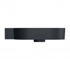 Omnires Ovo M+ izlietne 64x44 cm, kreisā puse, Matt black lava 3