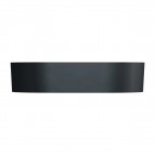 Omnires Ovo M+ izlietne uz virsmas 55x36 cm, Matt black lava 3