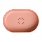 Omnires Ovo M+ izlietne uz virsmas 55x36 cm, Matt coral 6