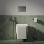 Omnires Parma bidettas dušas komplekts, Brushed nickel 3