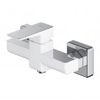 Omnires Parma dušas maisītājs no sienas, Chrome/White