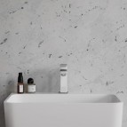 Omnires Parma izlietnes maisītājs 150 mm, Chrome/White 3