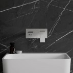 Omnires Fresh izlietnes maisītājs no sienas 17 cm, Chrome 2
