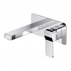 Omnires Slide izlietnes maisītājs no sienas 17 cm, Chrome