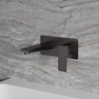 Omnires Parma izlietnes maisītājs no sienas, Brushed graphite 4