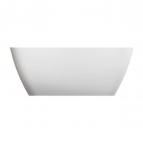 Omnires Parma M+ brīvi stāvoša vanna 159x71 cm, Gloss white 2
