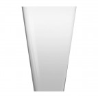 Omnires Parma M+ brīvi stāvoša izlietne 55x43 cm, Gloss white 2