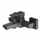 Omnires Parma vannas/dušas maisītājs no sienas, Brushed graphite