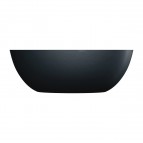 Omnires Shell M+ brīvi stāvoša vanna 148x75 cm, Matt black lava 3