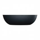 Omnires Shell M+ brīvi stāvoša vanna 175x78 cm, Matt black lava 3