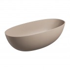 Omnires Shell M+ brīvi stāvoša vanna 175x78 cm, Matt dune beige