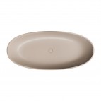 Omnires Shell M+ brīvi stāvoša vanna 175x78 cm, Matt dune beige 4