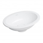 Omnires Shell M+ iebūvējama izlietne 38x25 cm, Mat white