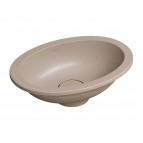 Omnires Shell M+ iebūvējama izlietne 38x25 cm, Matt dune beige
