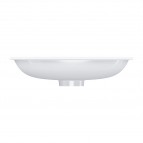 Omnires Shell M+ iebūvējama izlietne 54x34 cm, Gloss white 2
