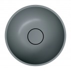 Omnires Shell M+ izlietne uz virsmas ø35 cm, Matt ash grey 4