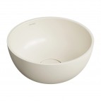 Omnires Shell M+ izlietne uz virsmas ø35 cm, Matt white sand 4