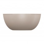 Omnires Shell M+ izlietne uz virsmas ø35 cm, Matt dune beige 4