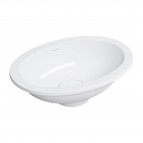 Omnires Shell M+ iebūvējama izlietne 38x25 cm, Gloss white