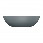 Omnires Shell M+ izlietne uz virsmas 50x32 cm, Matt ash grey 3