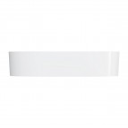 Omnires Ovo M+ izlietne uz virsmas 55x36 cm, Gloss white 2