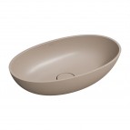 Omnires Shell M+ izlietne uz virsmas 60x35 cm, Matt dune beige