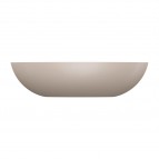 Omnires Shell M+ izlietne uz virsmas 60x35 cm, Matt dune beige 5