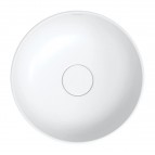 Omnires Silk M+ izlietne uz virsmas ø40 cm, Matt white 4