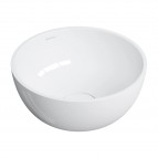 Omnires Shell M+ izlietne uz virsmas ø35 cm, Gloss white