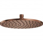 Omnires Slimline dušas galva ø25 cm, Brushed copper