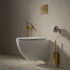 Omnires Steel-R45 skalošanas taustiņš, Brushed gold 4