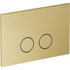 Omnires Steel-R45 skalošanas taustiņš, Brushed brass