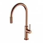 Omnires Switch Virtuves krāns ar filtrēšanas sistēmu, Brushed Copper