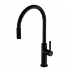 Omnires Switch Virtuves krāns ar filtrēšanas sistēmu, Matt Black