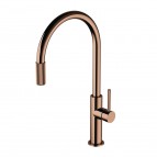 Omnires Switch Virtuves krāns ar filtrēšanas sistēmu, Polished Copper