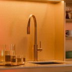 Omnires Switch Virtuves krāns ar filtrēšanas sistēmu, Polished Copper 5