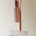 Omnires Switch virtuves maisītājs ar filtru sistēmu, Polished copper 6