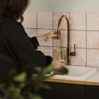 Omnires Switch virtuves maisītājs ar filtru sistēmu, Polished copper 7