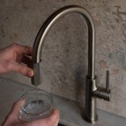 Omnires Switch virtuves maisītājs ar filtru sistēmu, Brushed nickel 7