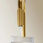 Omnires Switch virtuves maisītājs ar filtru sistēmu, Polished gold 6